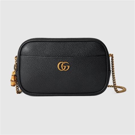 gucci double g super mini bag with bamboo|authentic Gucci mini handbag.